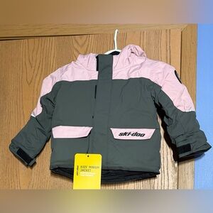 Ski-Doo Kids' Minium Jacket 4409532236 Toddler 4 Rose/Pink New